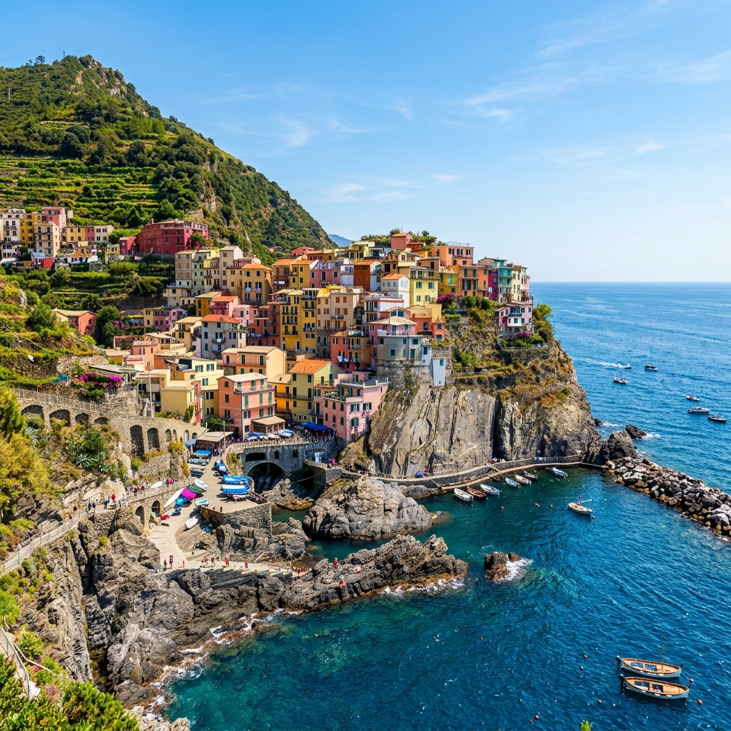Cinque Terre – barevné vesničky nad mořem